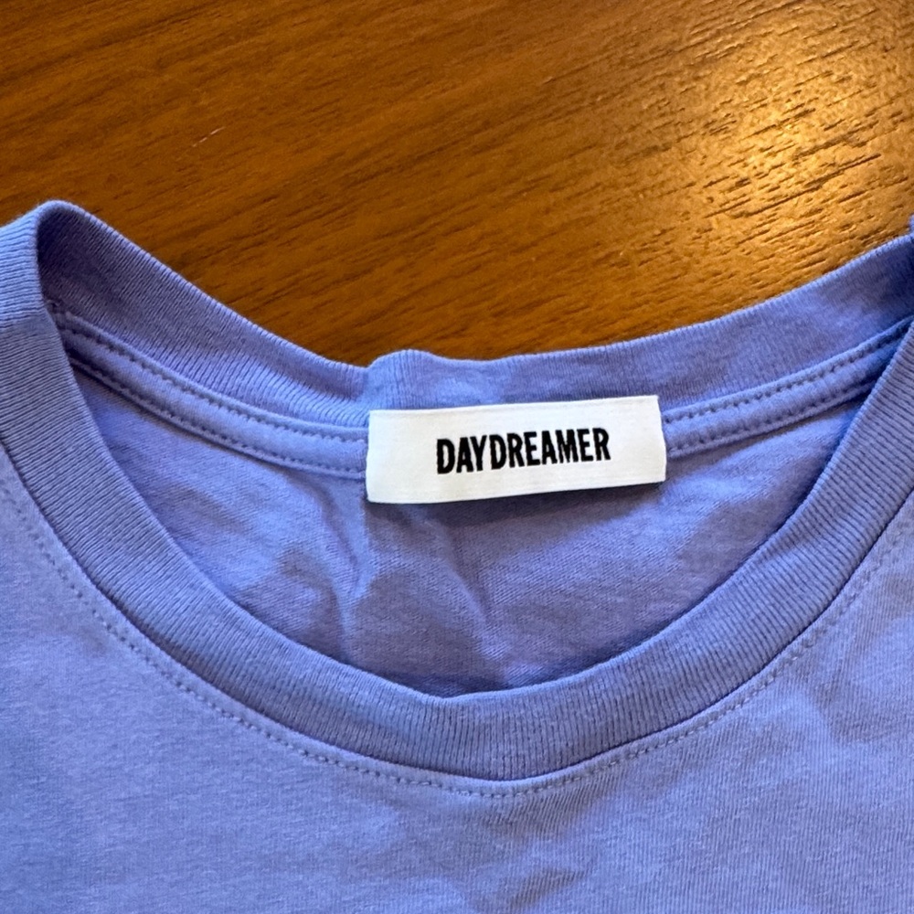 Daydreamer Blue Graphic Tee with Red Accents - Picture 2 of 5